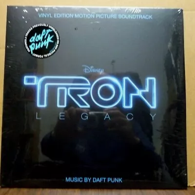 DAFT PUNK Disney Tron Legacy Soundtrack 180-g Vinyl GLOW IN DARK COVER 2-LP NEW • $29.99