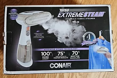 NEW - Conair Handheld Garment Steamer For Clothes Turbo ExtremeSteam 1875W • $40.99