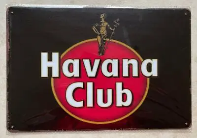 HAVANA CLUB METAL SIGN RUM MAN CAVE CAFE BAR GARAGE RESTAURANT COCKTAIL 20x30 • £5.99