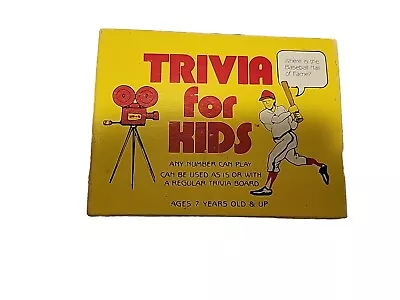 Vintage Trivia For KidsGame  (Adults Too) 1800 Questions • $11