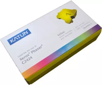 Compatible Xerox  C2424 3x Yellow 108R00662 Solid Inks • £68.64