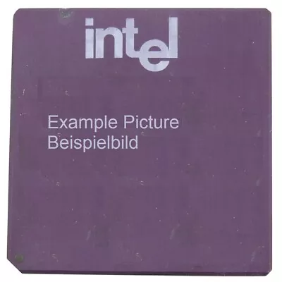 Intel A80486DX-25 SX308 I486DX-25 Socket/Socket PGA168 Pc-Cpu Processor Vintage • $80.43