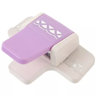  Lace Embosser Scrapbooking Punch Hole Puncher Fancy Border Manual • £14.45