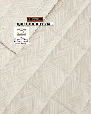 Quilt Bedspread Quilt Missoni Cms. 270 X 260 Double Face • $523.87
