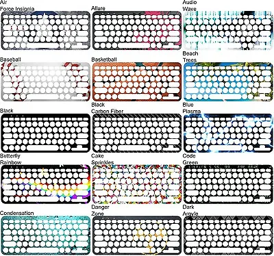 Choose Any 1 Vinyl Decal/Skin For Logitech K380 Keyboard - Free US Shipping! • $14.99