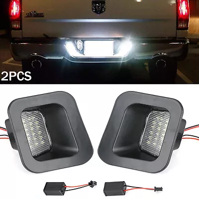 $12.98 • Buy For 03-18 Dodge Ram Truck BUILT-IN RESISTOR LED License Plate Light Full Housing