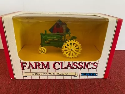 ERTL: FARM CLASSICS - John Deere Model  A  Tractor- Scale 1;43 -NIB-Gift Quality • $27
