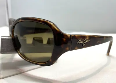 Maui Jim Pearl City Mj 214-10 Brown Tortoise Hcl Bronze Polarized Sunglasses 7 • $78