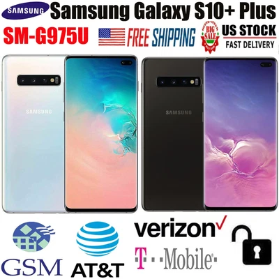 $249.99 • Buy Samsung Galaxy S10+ PLUS SM-G975U UNLOCKED Verizon AT&T T-Mobile New Sealed Box
