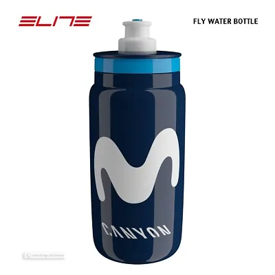 Elite 2023 MOVISTAR Team FLY Water Bottle : 550 Ml • $9.99