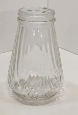 Vintage Hand Crank Nut Grinder Glass Jar WITHOUT Metal Grinder • $3.99