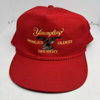 Yuengling Red Embroidered Adjustable One Size Hat/Cap America’s Oldest Brewery • $16.99