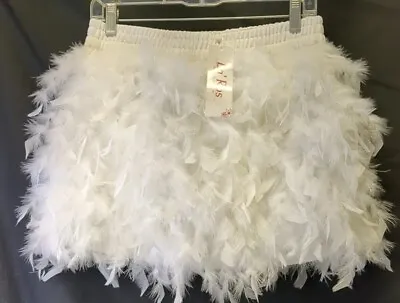 La 'Ros Women's Feather Skirt SzM • $27.07