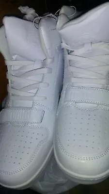 White Marc Ecko Untld High Top Sneakers Size 11 New With Tags • $60