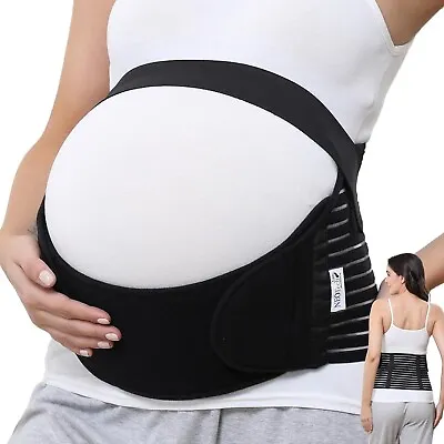 NeoTech Care Maternity Belt Support For Back Abdomen Waist Hips Pregnancy XL BLK • $18