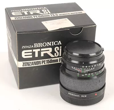 Zenza Bronica ETR 150mm F/3.5 PE  Manual Focus  Telephoto Lens (4275BL) • £99.99