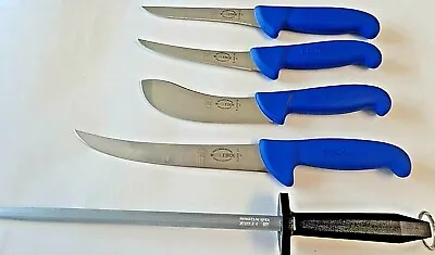 $185 • Buy F. Dick  5 Piece Butcher / Boner Set Stainless Made In Germany 
