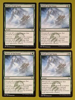 Winds Of Qal Sisma X4 Fate Reforged 4x Playset Magic The Gathering MTG • $2.65