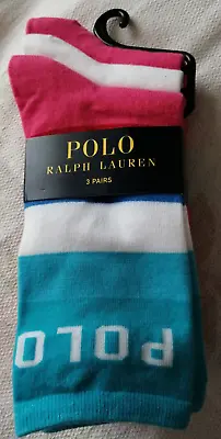 Ladies POLO Ralph Lauren Various Socks - One Size • £14.95