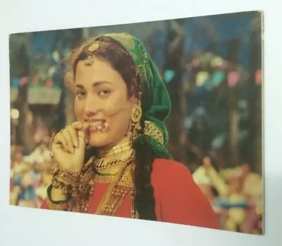 India Rare Picture Postcard Mandakini  Original  Bollywood # 736 • $79