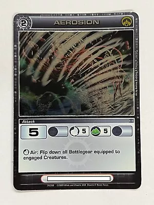 Chaotic 74/200 Aerosion Holo Foil Rare Attack Card • $4.94