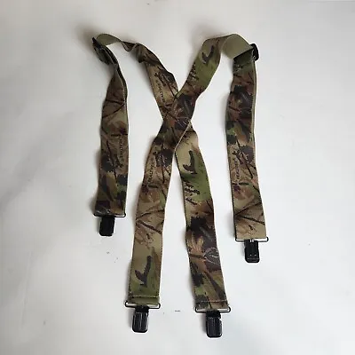 Realtree Men's Elastic Clip-End 2 Inch Camo Suspenders HUNTING WORK Size XL • $15