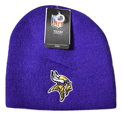 NFL Team Apparel Little Kids Minnesota Vikings Beanie Hat NWT • $4.99