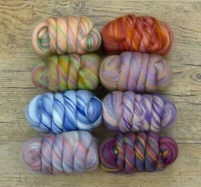 Bamboo And Merino Wool Blends Tops/Roving. Wet/Needle Felting Spinning Crafts • £3.80