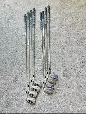 Set Of 8 Golf Clubs Apex Pro Forged Forged 24 Iron Dynamic Gold S-400 • $975