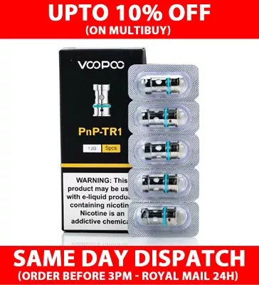 £11.49 • Buy Voopoo VINCI PnP Coils Drag X C1 TM1 TM2 TR1 VM1 VM3 VM4 VM5 VM6 Mesh 5/Coils