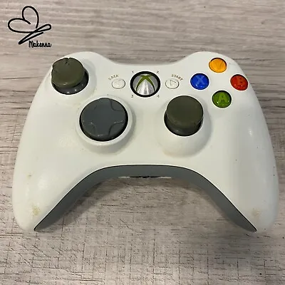 $17.85 • Buy TESTED WORKS Genuine Microsoft OEM Xbox 360 Wireless Remote Controller - White