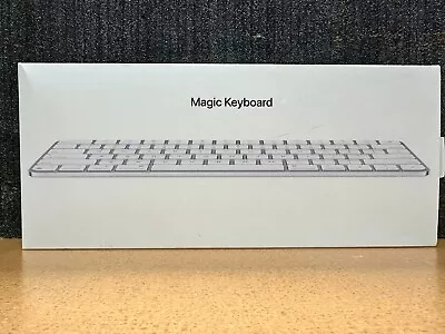 Apple Magic Keyboard Wireless Bluetooth Model A2450 - Silver (MK2A3LL/A) • $50