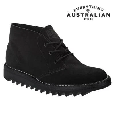 $229 • Buy Rossi 4046 Desert Boot Original Ripple Black Suede