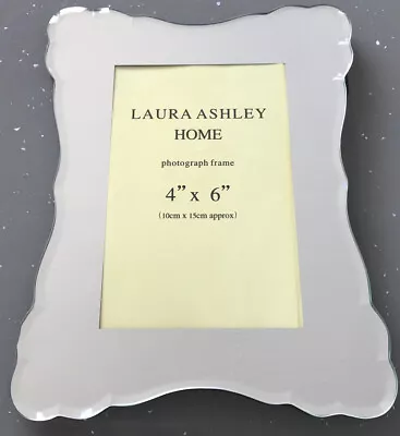 Laura Ashley 4 X 6 Mirror Photo Frame - Scallop Edge • £10