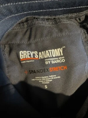 $12 • Buy Grey's Anatomy By Barco Spandex Stretch Cargo Jogger Style Women's Scrub Pants