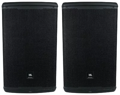 (2) JBL EON715 15  1300w Powered DJ PA Speakers W/Bluetooth/DSP/Built In Mixer • $993