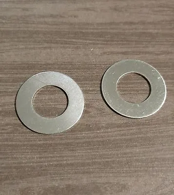 4 Stamping Blanks Washer 1 Inch Metal Blanks Silver Aluminum Metal Stamping • $4.09