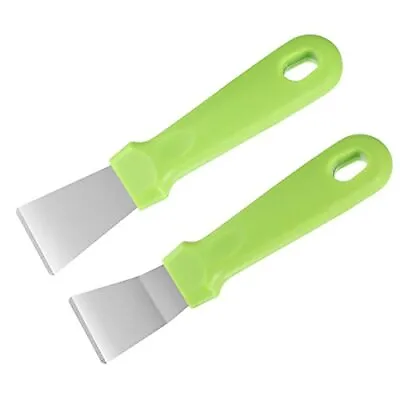 £5.40 • Buy 2 Pieces Cleaning Scraper For Ovens, Stoves, Induction Hob, Stainless Steel UK