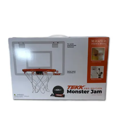 TEKK Nate Robinson Monster Jam Mini Hoop 12 X 18in (TA-22) • $30