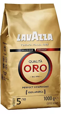 Lavazza Qualita Oro Coffee Beans - 1Kg • £15.99