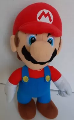 Super Mario Mario Plush Nintendo 9  Stuffed Toy Red Hat Beanie • $8.19