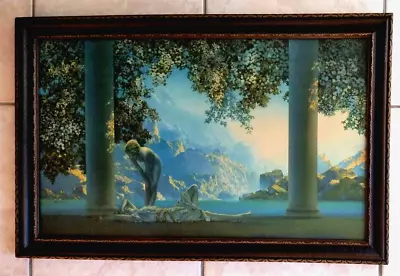 Original C1923 Maxfield Parrish Litho Titled  DAYBREAK   LARGEST VERSION • $795