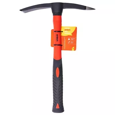 Mini Mattock 500g Fibreglass Handle Shaft Pickaxe Point Chisel Garden Farm Tool • £11.79