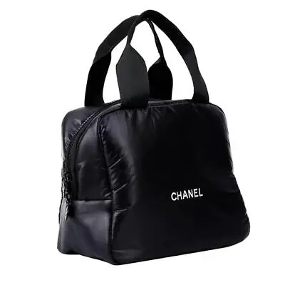 CHANEL Novelties Cosmetics Mini Bag Mini Bag Pouch Black Limited Edition • $90