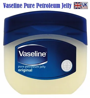 Vaseline Pure Petroleum Jelly Original For All Types Of Skin 50ml AloeOriginal. • £2.98
