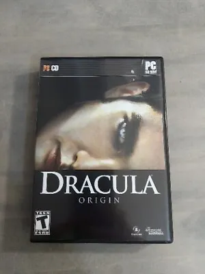 $10 • Buy Dracula Origin By Adventure Company Boxed Game PC CD-ROM 2009 Windows IBM.