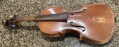 Vintage Trademark Made In Nippon Japan Violin For Restoration • $99.99