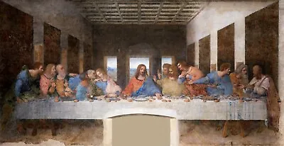 12331.Decoration POSTER.Room Interior Wall Art.Da Vinci Last Supper.Christian • £54.15