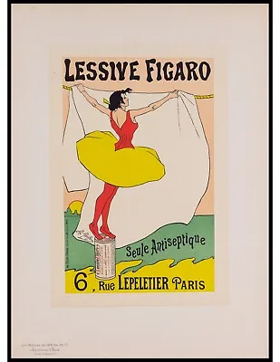 Original Lithograph By Leo Gausson From Les Maitres De L'Affiche Plate 71 • $75