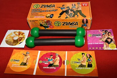 Zumba Fitness Ditch The Workout Join The Party! 5 DVDs & Toning Sticks • $39.95